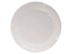 PRO nappe | Einwegteller 23cm, 20Stück,Weiss | D: 23 cm, Karton, plastikfrei