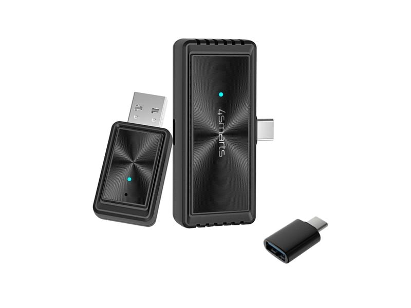 4smarts | Wireless CarPlay Adapter | Screen Mirroring, schwarz