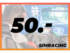 RacingFuel Simulators | Simracing Erlebnis-Gutschein CHF 50 | Einlösbar in 11 Simracing Centern