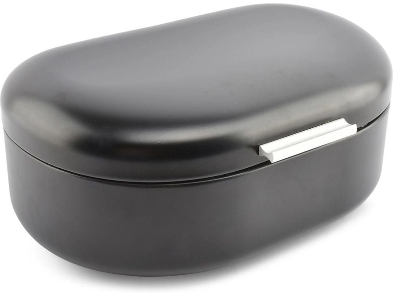 Salt & Pepper | Brotkasten Crust Big | Grösse: 40 x 29 x 19.5 cm, Schwarz