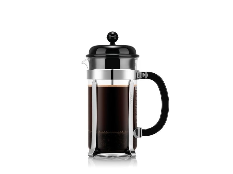 Bodum | Caffettiera Kaffeezubreiter 1.0L | Schwarz, 8 Tassen