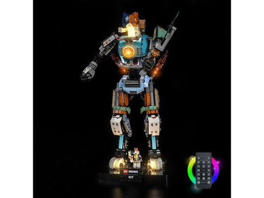 BrickBling | Beleuchtungs-Set LEGO 77081 Fortnite | mit Fernbedienung