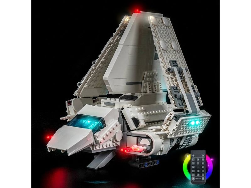 BrickBling | Beleuchtungs-Set LEGO 75459 Star Wars | Imperiales Shuttle, mit Fernbedienung