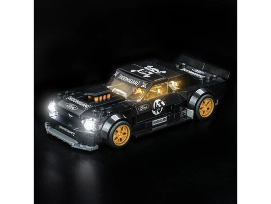BrickBling | Beleuchtungs-Set LEGO 77262 Ken Blocks 65 | Ford Mustang Hoonicorn V1