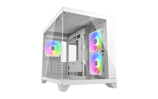 Cougar | Case FV150 Mini ARGB | Mini-Tower, Weiss
