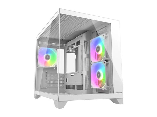 Cougar | Case FV150 Mini ARGB | Mini-Tower, Weiss