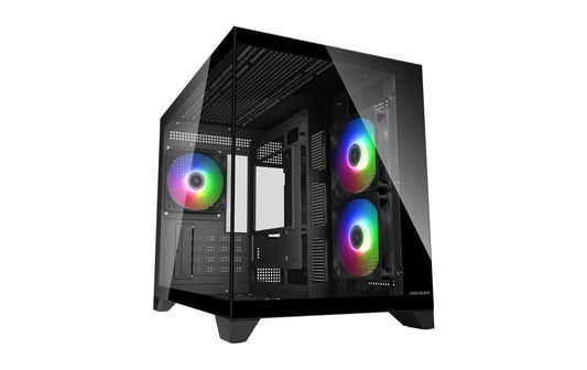 Cougar | Case FV150 Mini ARGB | Mini-Tower, Schwarz