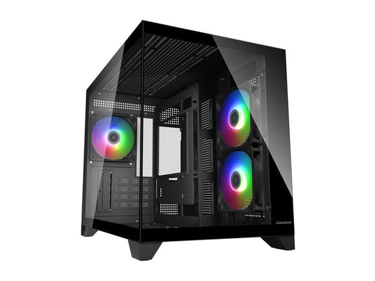 Cougar | Case FV150 Mini ARGB | Mini-Tower, Schwarz