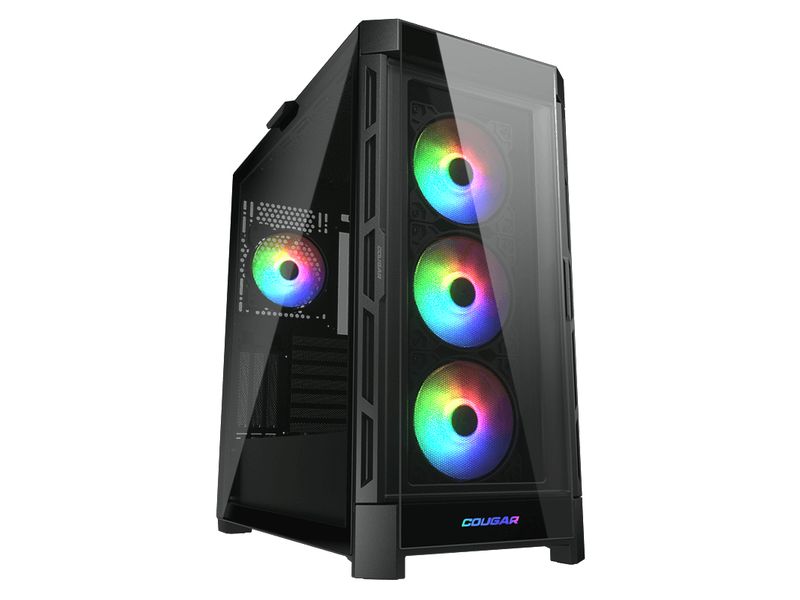 Cougar | Case Duoface ARGB | Midi-Tower, Schwarz