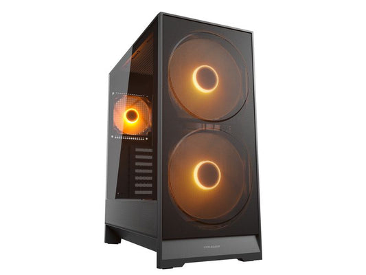 Cougar | Case Airface 180 ARGB | Midi-Tower, Schwarz