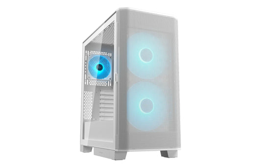 Cougar | Case Airface Flo ARGB | Midi-Tower, Weiss