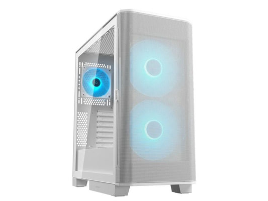 Cougar | Case Airface Flo ARGB | Midi-Tower, Weiss