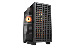 Cougar | Case Airface Eco ARGB | Midi-Tower, Schwarz