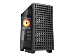 Cougar | Case Airface Eco ARGB | Midi-Tower, Schwarz