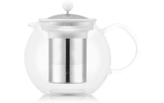 Bodum | Assam Teebzuereiter 1L | Pure White, mit Edelstahlfilter