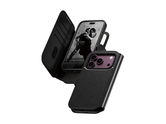 CARE | Tango 2-in-1 Wallet, Black - MagSafe | iPhone 18/17 Pro
