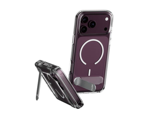 CARE | Kickstand Case, Transp. - MagSafe (W) | iPhone 18/17 Pro Max