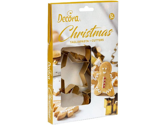 Decora | Ausstechformen Set Weihnachten | 5-teilig