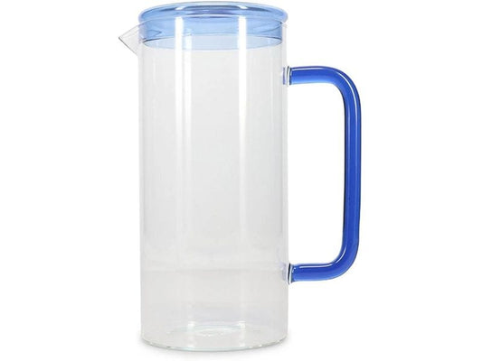 ONA | Karaffe Cruse | Fassungsvermögen: 1.2 Liter, Transp./Blue