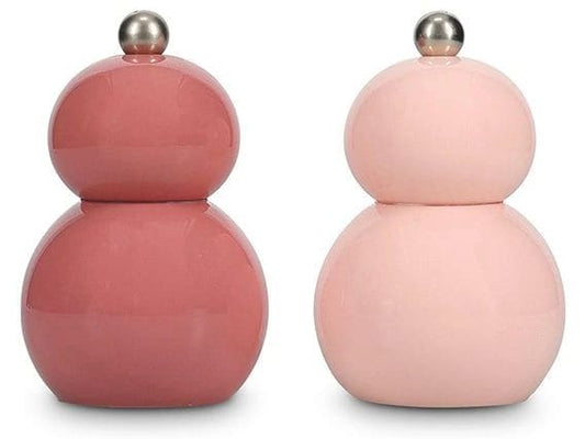 ONA | Salz- und Pfeffermühle Set Betty | Set mit 2 Stück, Pink
