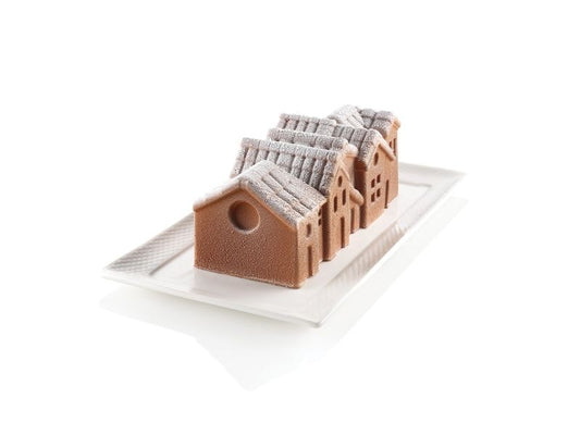 Silikomart | Backform Winter Dorf | 88x218mm h80mm