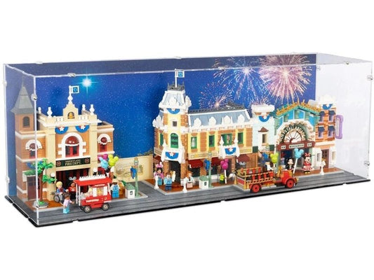 iDisplayit | AcrylDisplay LEGO 43302 Disney Main Street