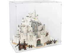 iDisplayit | Acryl-Display LEGO 11377 Herr der Ringe | Minas Tirith, Mit weissem Boden