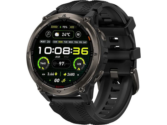 Kospet | Smartwatch Orb 2 Schwarz | MIL- STD-810H Tauchuhr 5ATM & IP69