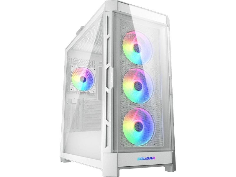 Cougar | Case Duoface ARGB | Midi-Tower, Weiss