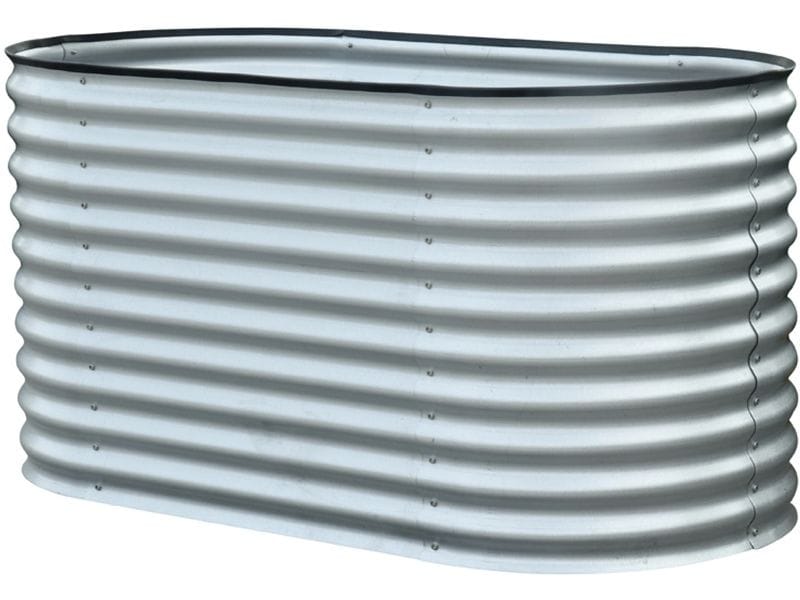 WESTMANN | Hochbeet Grow Faster silber | 80x160x82cm