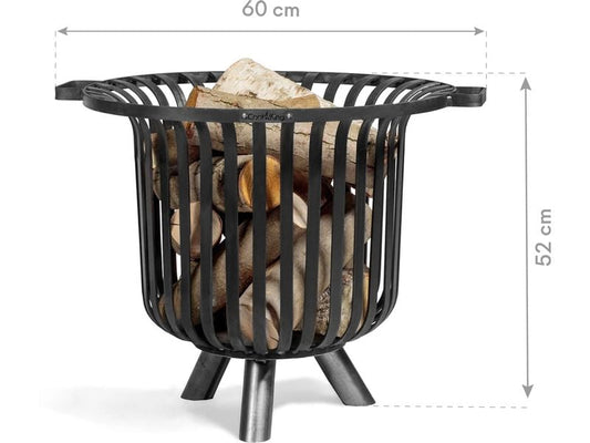 COOK KING | CookKing Feuerkorb Verona 60 | 60x60x52cm