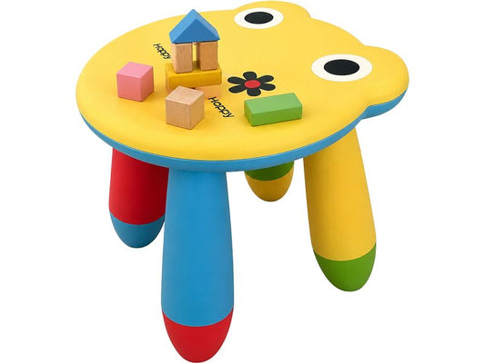 relaxdays | Kinderhocker Frosch | B x T: ca. 28 x 30 cm