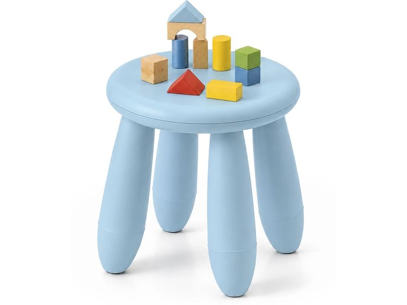 relaxdays | Kinderhocker | Blau