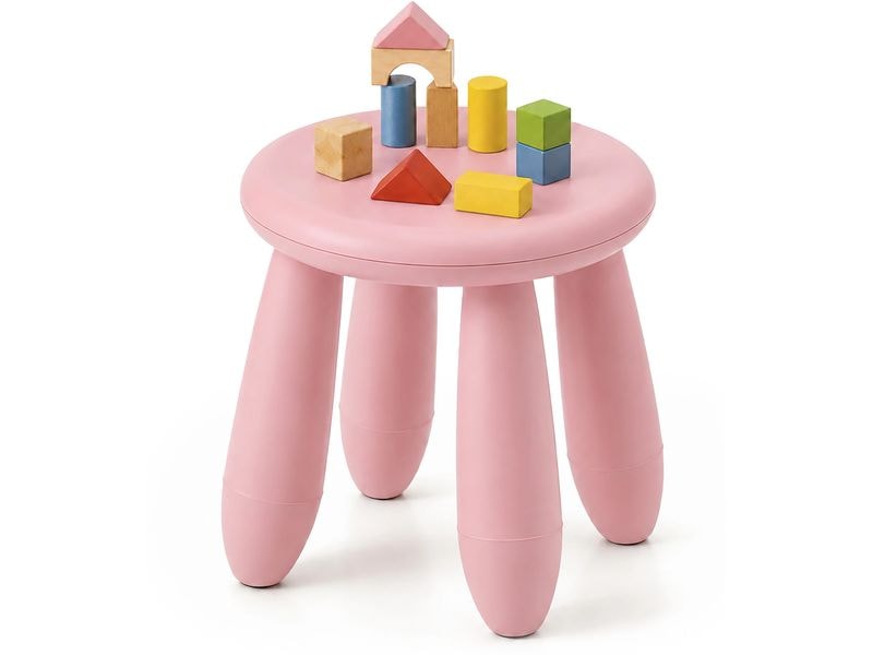 relaxdays | Kinderhocker | Rosa