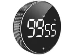 relaxdays | Digitaler Küchentimer | Schwarz