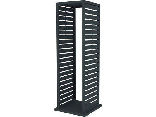 WESTMANN | Kaminholzregal Luma Lane | Anthrazit 37,5x37,5x112cm