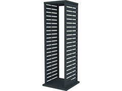 WESTMANN | Kaminholzregal Luma Lane | Anthrazit 37,5x37,5x112cm