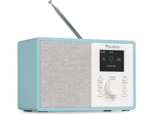 Audizio | Cosa-BL | Internetradio, DAB+, Bluetooth, DSP, Blau