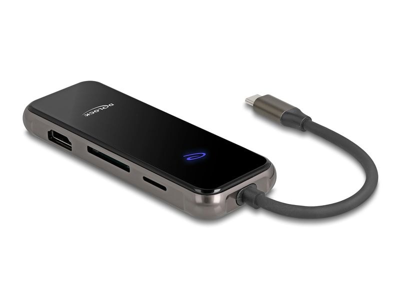 Delock | USB Type-C Dockingstation | 4K HDMI USB Hub SD Micro SD PD 3.0 85 W