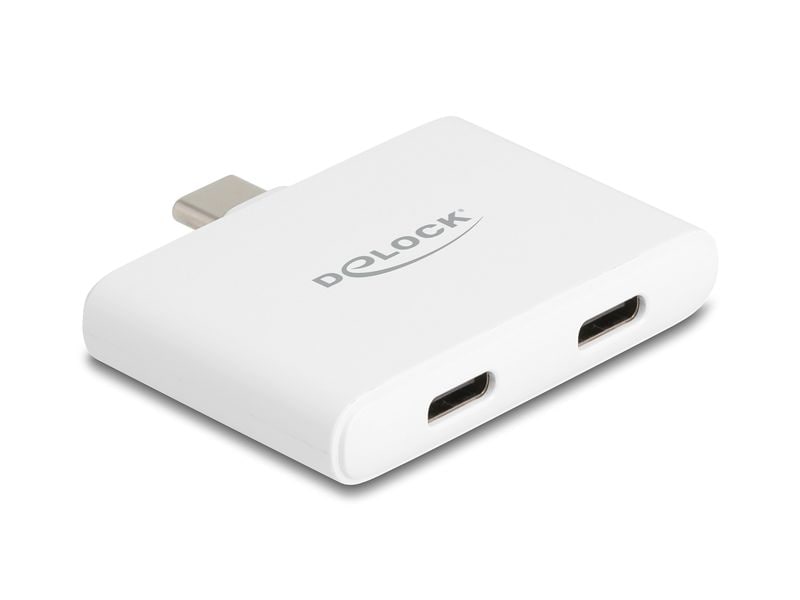 Delock | USB Type-C Adapter | 10 Gbps, 4K 60 Hz, 92 W, Weiss