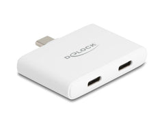 Delock | USB Type-C Adapter | 10 Gbps, 4K 60 Hz, 92 W, Weiss