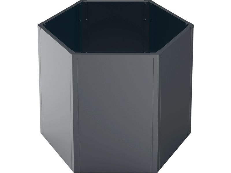 WESTMANN | Metall Hochbeet 6-eckig | Varia77 Anthrazit100x100x77cm