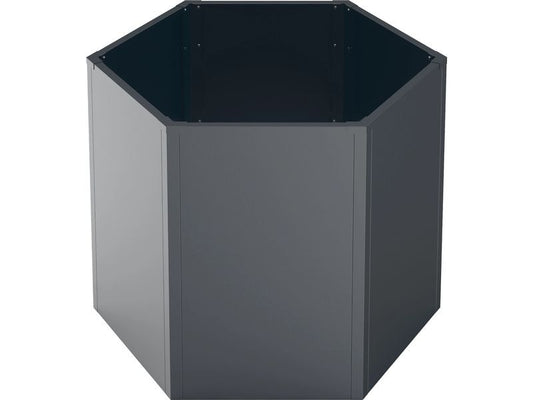 WESTMANN | Metall Hochbeet 6-eckig | Varia77 Anthrazit100x100x77cm
