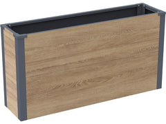 WESTMANN | Pflanzkasten Talus L Holzoptik | 25x100x52cm