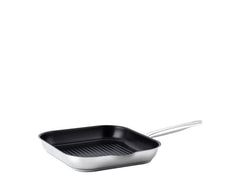 Lunasol | Saturn Grillpfanne 26x26cm | Silbergrau