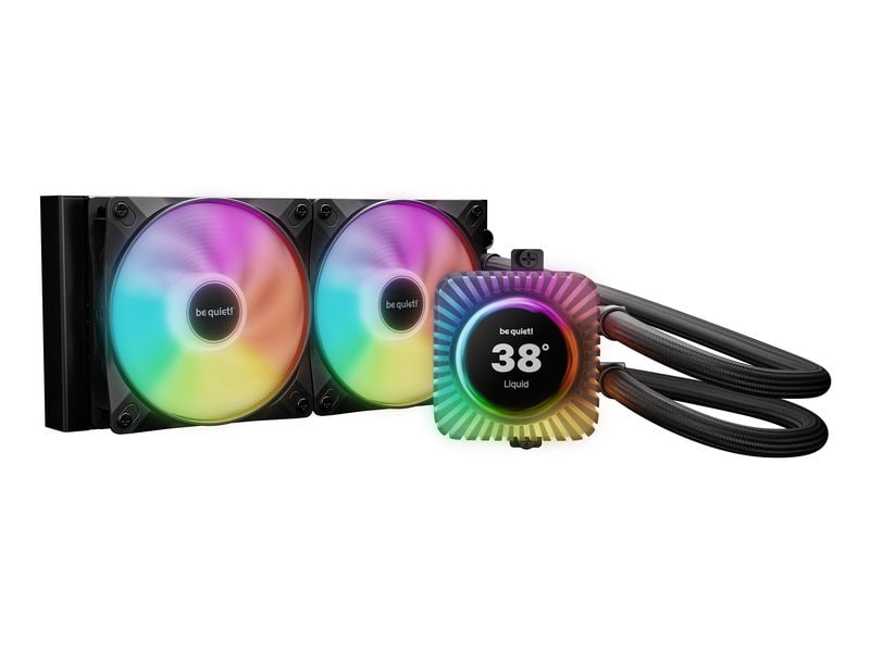 be quiet! | Wasserkühler be quiet! Light Loop 240 LCD | kompatibel zu Intel/AMD, 2x 120mm Radiator
