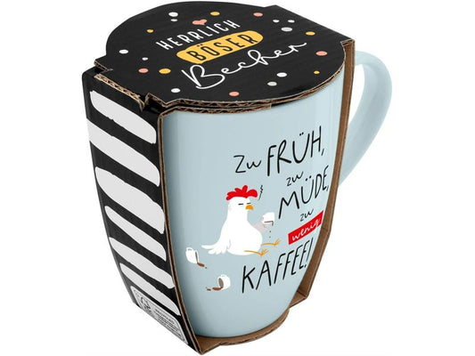 Sheepworld | Becher Kaffe | L: 8,3 cm, B: 12 cm, H: 10,7 cm