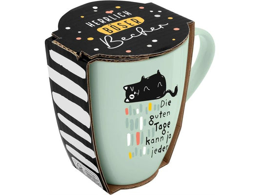 Sheepworld | Becher Tage | L: 8,3 cm, B: 12 cm, H: 10,7 cm