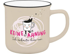 Sheepworld | Becher Ahnung | L:9,1 cm, B:12,3 cm, H:9 cm