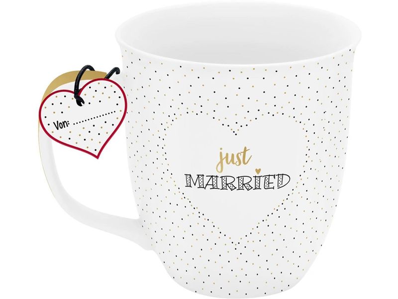 Sheepworld | Tasse Grande Just Married | L: 9 cm,B: 13 cm,H: 10 cm